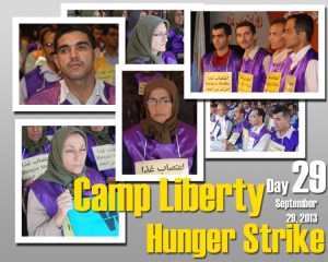 Camp Liberty Hunger Strike - Day 29