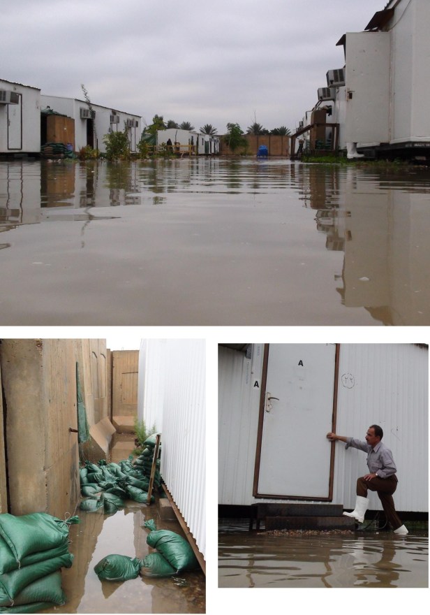 Camp Liberty Flooded - November 11, 2013